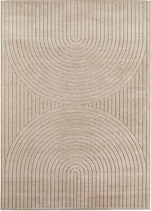 Ayyildiz , Kusový koberec Nova 1201 beige - na von aj na doma, 120x170, béžová, chodba / predsieň