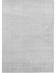 Ayyildiz , Kusový koberec Nova 1201 silver - na von aj na doma, 80x150, šedá, chodba / predsieň