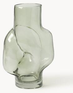 Ručne vyrobená sklenená váza Gleam, V 32 cm