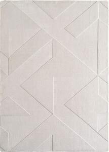 Ayyildiz , Kusový koberec Pompei 1613 cream, 80x150, biela, chodba / predsieň