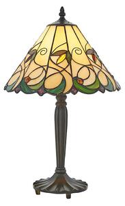 Endon 64195 - Stolová lampa Tiffany JAMELIA 1xE27/60W/230V priemer 31 cm