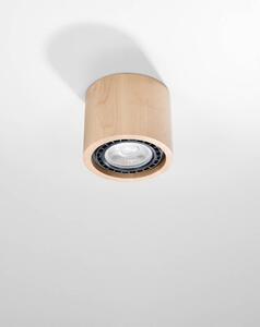Sollux Lighting Basic stropné svietidlo 1x40 W drevená SL.0913