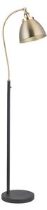 Endon 98748 - Stojacia lampa FRANKLIN 1xE27/10W/230V mosadz/čierna
