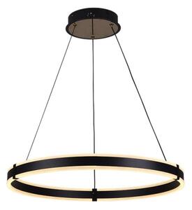 Brilagi-LED Stmievateľný luster na lanku CIRCLE LED/85W/230V 3000-6500K čierna + DO