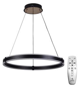 Brilagi-LED Stmievateľný luster na lanku CIRCLE LED/85W/230V 3000-6500K čierna + DO