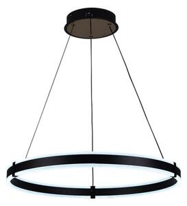 Brilagi-LED Stmievateľný luster na lanku CIRCLE LED/85W/230V 3000-6500K čierna + DO