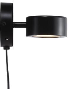 Nordlux Clyde nástenná lampa 1x5 W čierna 2010821003