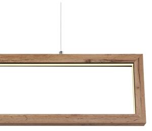 Globo 67287H - LED luster na lanku MANDERA LED/24W/230V hnedá