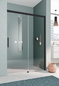 Kermi Nica czarna NIL2L sprchové dvere 180 cm posuvné NIL2R180203PK