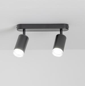 Brilagi - Kúpeľňové bodové svietidlo SELE 2xGU10/30W/230V IP44 čierna