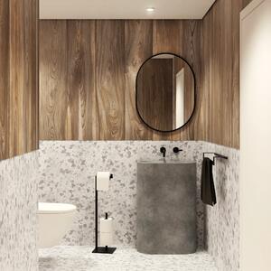 Baltica Design Siv stojan na toaletný papier čierna 5904107906065