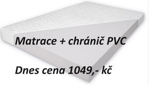 Matrac PUR 180x80x10 cm + PVC chránič - ZADARMO - TOP CENA !!!