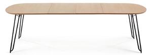 MUZZA Rozkladací jedálenský stôl vanoc 170 (320) x 100 cm prírodný