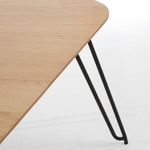 MUZZA Rozkladací jedálenský stôl vanoc 170 (320) x 100 cm prírodný