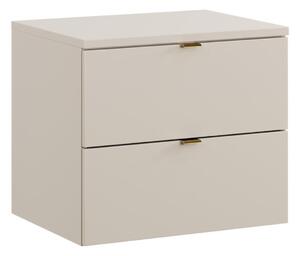 Kúpeľňová skrinka pod umývadlo s doskou 60 cm, sada Dalia (SET-DC B 60CM)