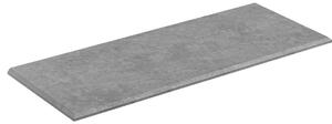 Kúpeľňová doska 120 cm betón (HAVANA CONCRETE 90-120)