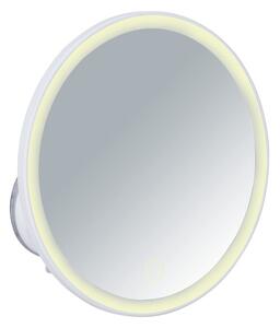 Biele zrkadlo s LED osvietením Wenko Isola