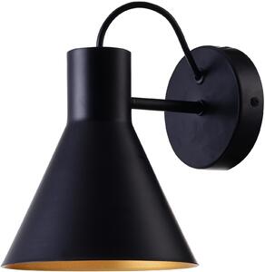 Candellux More nástenná lampa 1x40 W čierna 21-71149