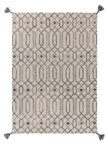 Sivý vlnený koberec Flair Rugs Pietro, 120 x 170 cm