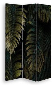 Paraván Leaf in the Dark Rozmery: 110 x 170 cm, Prevedenie: Klasický paraván