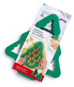Zelené vianočné vykrajovadlo Lékué Christmas Tree