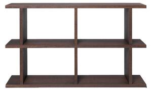 FERM LIVING Knižnica Kona 2x2, Dark Oak