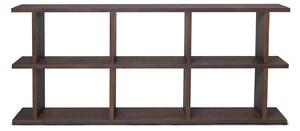 FERM LIVING Knižnica Kona 3x2, Dark Oak