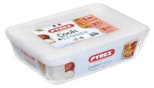 Sklenená miska PYREX 1,5 l, 22x17x6 cm