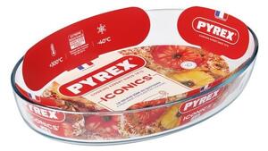 OVÁLNY PEKÁČ PYREX 4,2L, 40X27X7CM, SKLO
