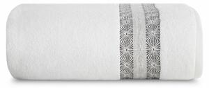 Eurofirany Bavlnený uterák Malika 50x90 cm biely