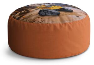 Sablio Taburet Circle Wall-E robot Mesto: 38x48 cm