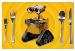 Sablio Prestieranie Wall-E robot Žltý: 40x30cm