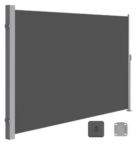 SONGMICS Bočná markíza Orrine 180x450 cm antracit