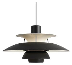 LOUIS POULSEN Závesná lampa PH 5, Monochrome black