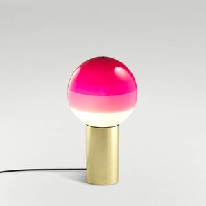 MARSET Dipping Light S stolová lampa ružová/mosadz