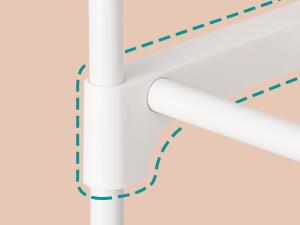 SONGMICS Botník Clarna 92 cm biely