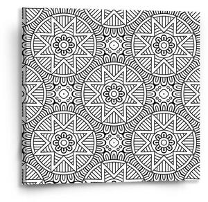 Sablio Obraz Hviezdy mehendi - 50x50 cm