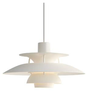 LOUIS POULSEN Závesná lampa PH 5 Mini, Monochrome white