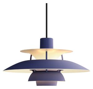 LOUIS POULSEN Závesná lampa PH 5 Mini, Monochrome dusty indigo