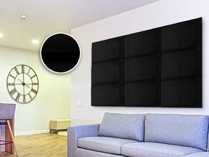 NovýNábytok.sk Čalúnený panel Soundless 40x30 cm (čierna). Akcia -14%. Vlastná spoľahlivá doprava až k Vám domov. 1068534