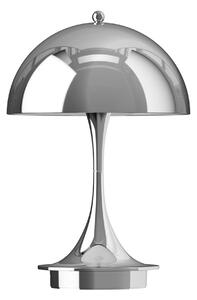 Prenosná lampa Panthella 160, High lustre chrome plated – Louis Poulsen