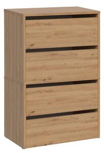 TP Living Botník MODO 88 cm dub artisanový