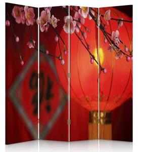 Paraván Japonský lampáš Rozmery: 145 x 170 cm, Prevedenie: Klasický paraván