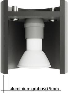 Sollux Lighting Orbis nástenná lampa 1x40 W čierna SL.0048