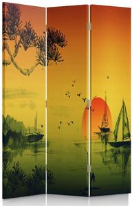 Paraván Krása Japonska Rozmery: 110 x 170 cm, Prevedenie: Klasický paraván