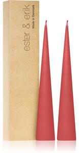 Ester & erik cone candles coral reef (no. 26) dekoratívna sviečka 2x25 cm