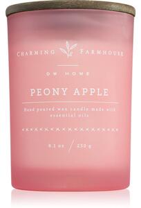 DW Home Charming Farmhouse Peony Apple vonná sviečka 230 g