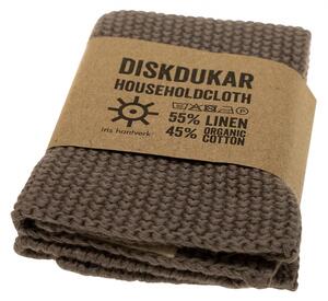 Iris Hantverk Utierka Diskdukar 25x23, hnedá mole