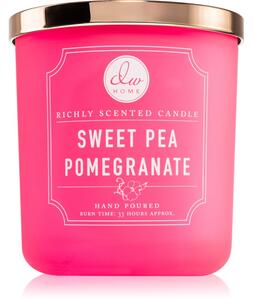 DW Home Signature Sweet Pea Pomegranate vonná sviečka 264 g