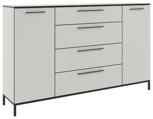 ŠIROKÁ KOMODA, biela, 180/111/40 cm - Online Only drobný nábytok, Online Only